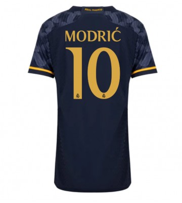 Real Madrid Luka Modric #10 Udebanetrøje Dame 2023-24 Kort ærmer